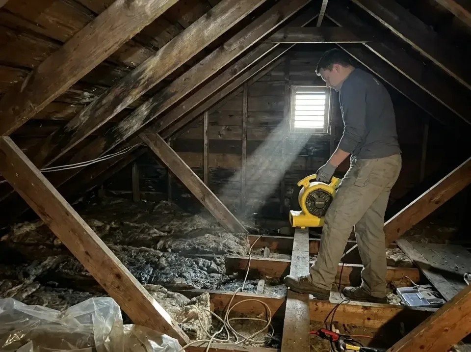attic-water-damage-drying-proc-007 — frequently asked questions, Emergency Water Extraction & 24/7 Flood Response in Gardena…